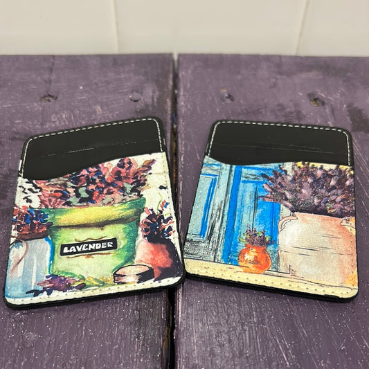 Credit card holder for phone